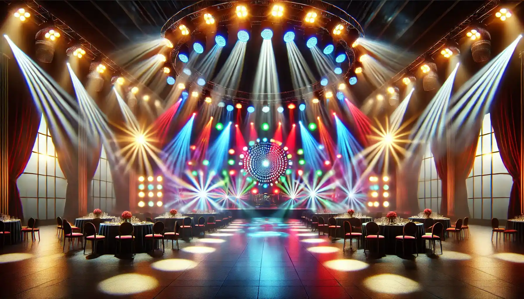 sewa lighting event